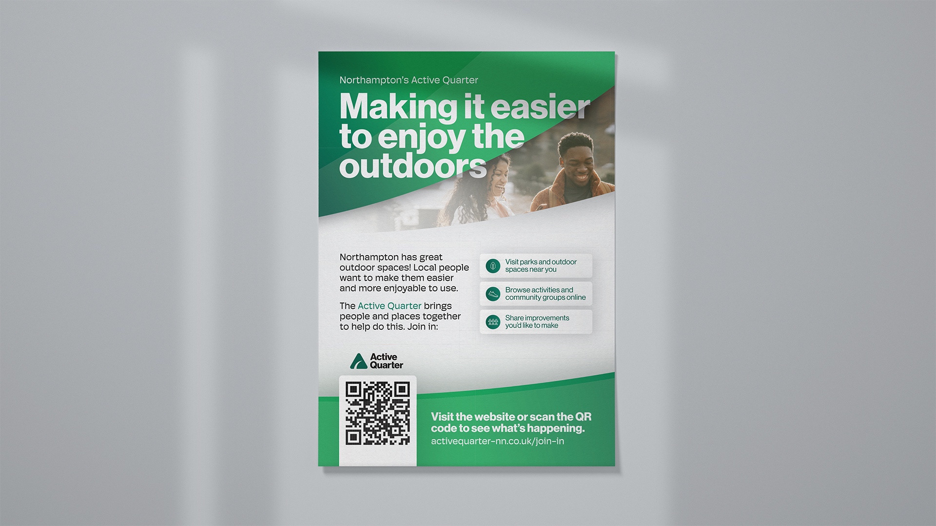 Poster for local parks